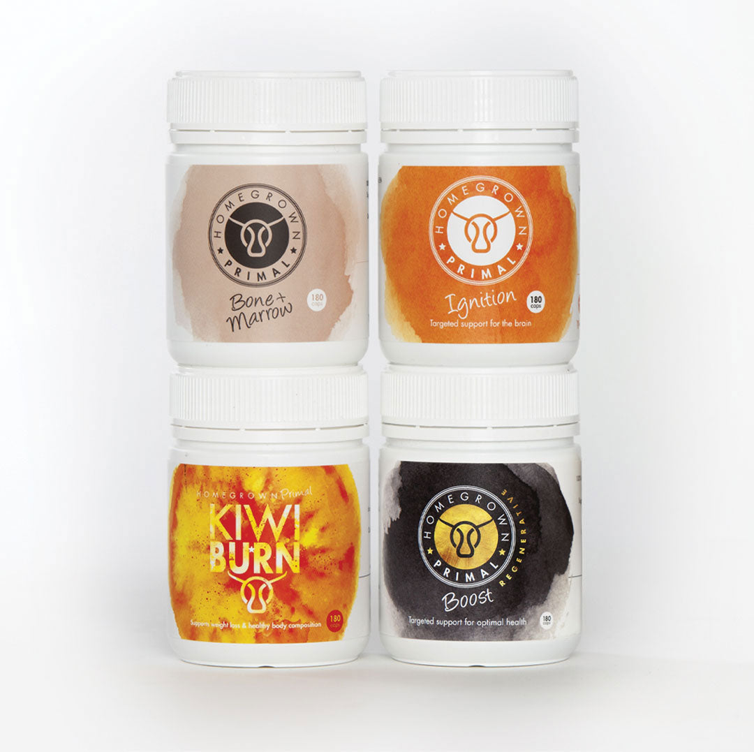 BRAIN BUNDLE  |  Bone + Marrow, Ignition, KiwiBurn, Boost Capsules