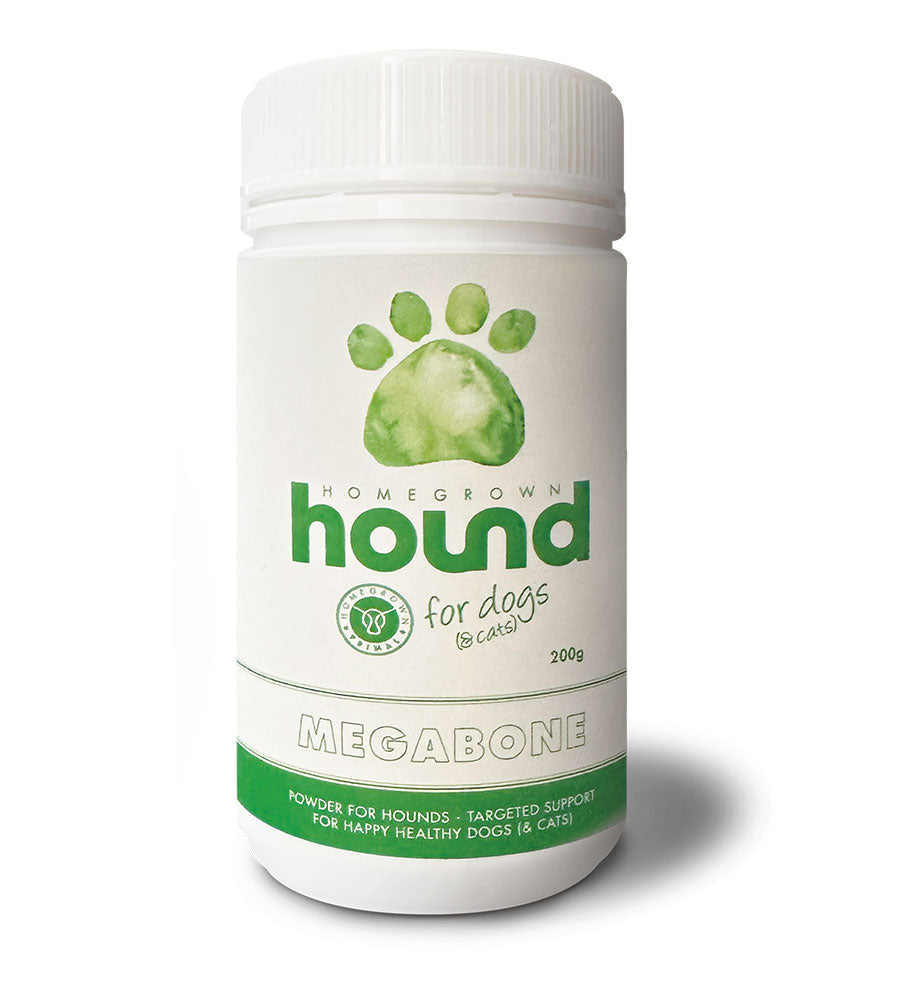 Bovine Bone Broth & Bone Collagen powdered supplement for dogs & cats, Homegrown Primal