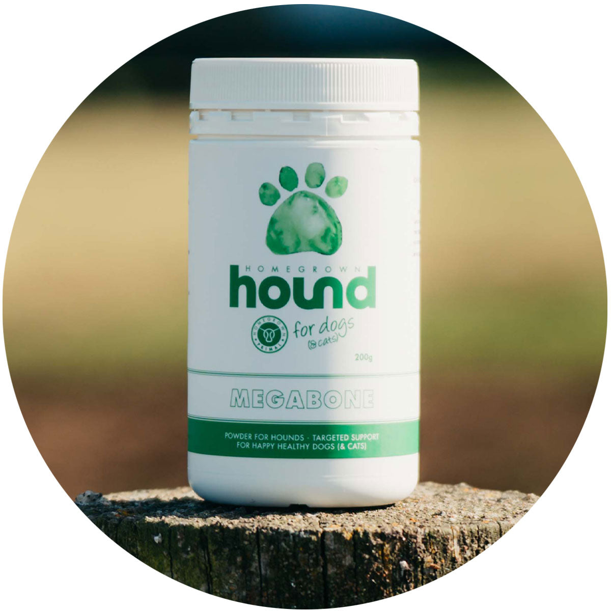 Bovine Bone Broth & Bone Collagen powdered supplement for dogs & cats, Homegrown Primal