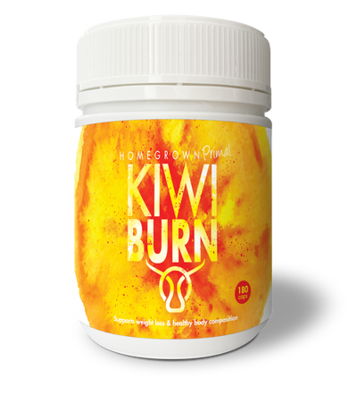 Front view of our KiwiBurn supplement