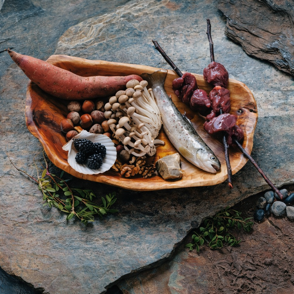 Ingredients from an ancestral diet and their benefits versus synthetic supplements
