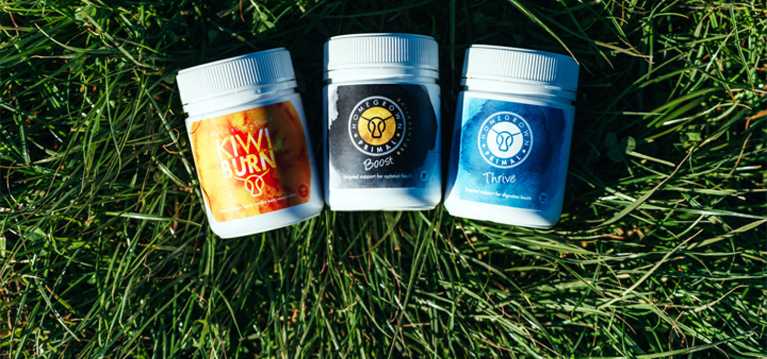 The Essential Bundle brings together three powerhouse grass-fed bovine organ supplements designed to support steady energy, optimal immune function, and whole body vitality.